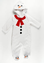 Load image into Gallery viewer, UNISEX SIZE 6/9 MONTHS - GEORGE SOFT PLUSH SNOWMAN ONEPIECE EUC - Faith and Love Thrift