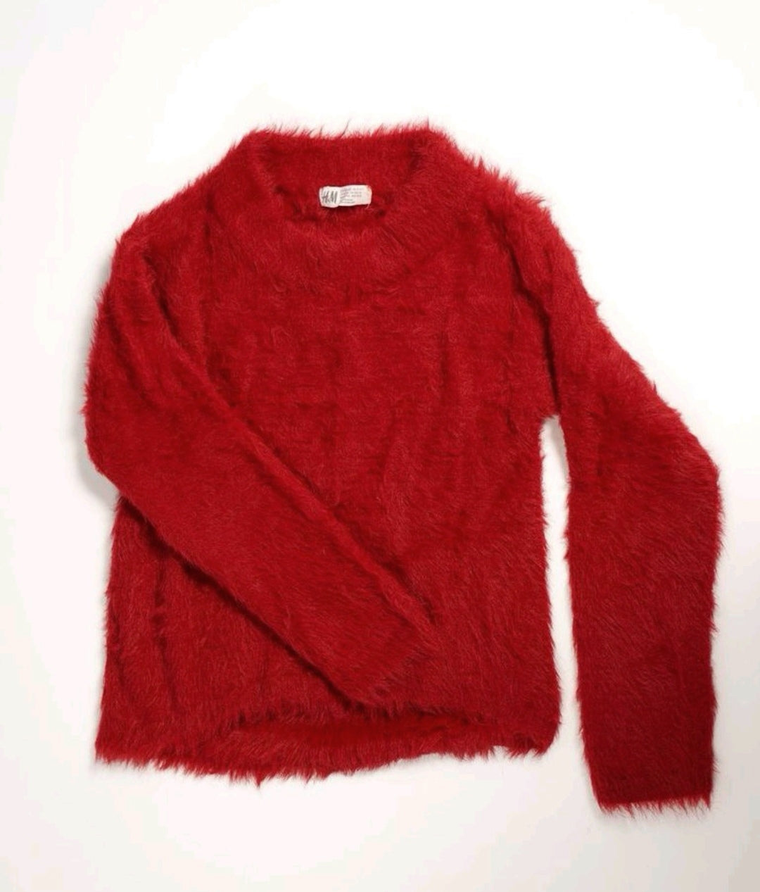 Fuzzy sweater h&m clearance