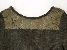 Load image into Gallery viewer, GIRL SIZE MEDIUM (10/12 YEARS) URBANKIDS, Knit &amp; Lace Sweater EUC - Faith and Love Thrift