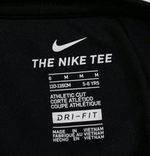 Load image into Gallery viewer, GIRL SIZE MEDIUM (5/6 YEARS) The Nike Tee, Dri-Fit, Athletic Cut EUC - Faith and Love Thrift