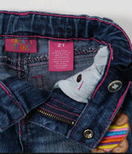 Load image into Gallery viewer, GIRL SIZE 2T - ZANA DI JEANS, Embroidered, Flare Jeans EUC - Faith and Love Thrift