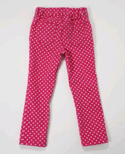Load image into Gallery viewer, GIRL SIZE 3T - TOMMY HILFIGER, Pink &amp; White Polka Dot Skinny Jeans EUC - Faith and Love Thrift