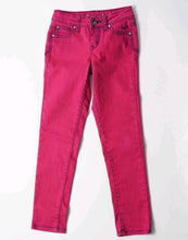 Load image into Gallery viewer, GIRL SIZE 8R - JUSTICE Premium Jeans Acid-Washed Pink EUC - Faith and Love Thrift