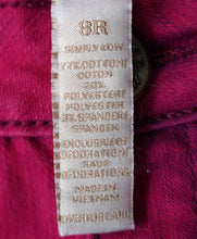 Load image into Gallery viewer, GIRL SIZE 8R - JUSTICE Premium Jeans Acid-Washed Pink EUC - Faith and Love Thrift