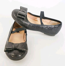 Load image into Gallery viewer, GIRL SIZE 9 TODDLER - CHILDREN&#39;S PLACE, Black Mary Jane Ballet Flats VGUC B13