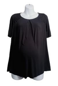 WOMENS SIZE XS - Liz Lange Maternity, Soft Dress Shirt EUC - Faith and Love Thrift