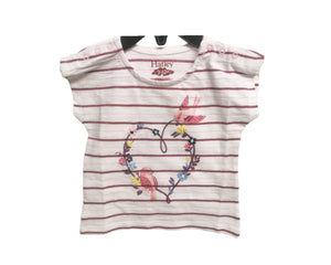 BABY GIRL SIZE 9-12 MONTHS - HATLEY GRAPHIC TEE NWT - Faith and Love Thrift