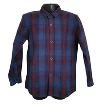 Load image into Gallery viewer, BOY SIZE 5/6 YEARS - STEEL &amp; JELLY Flannel Dress Shirt VGUC - Faith and Love Thrift