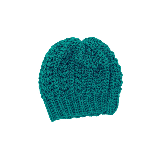 WOMENS or TEEN GIRL - (SUPER SOFT) HANDMADE KNIT HAT - Faith and Love Thrift
