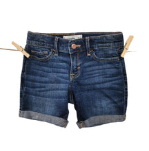 Load image into Gallery viewer, GIRL SIZE 7/8 YEARS - Abercrombie Kids, Rolled cuff, Jean Shorts EUC - Faith and Love Thrift