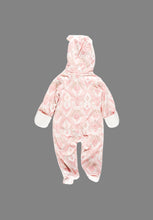 Load image into Gallery viewer, BABY GIRL SIZE 9 MONTHS - CARTERS WARM FLEECE ONESIE EUC - Faith and Love Thrift