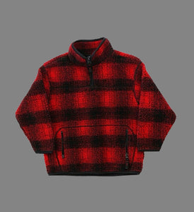BOY SIZE XS (4 YEARS) GAP Thick Fleece, Plaid Jacket VGUC - Faith and Love Thrift
