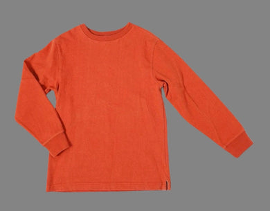 BOY SIZE MEDIUM (8 YEARS) - GAP Kids, Burnt Orange Thick Cotton Sweater EUC - Faith and Love Thrift